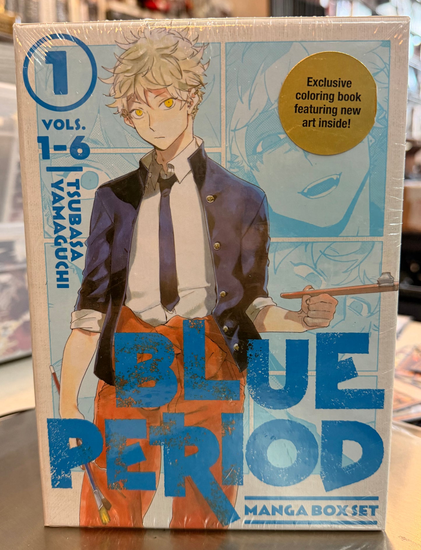 Blue Period Manga Box Set (v. 1-6) English New