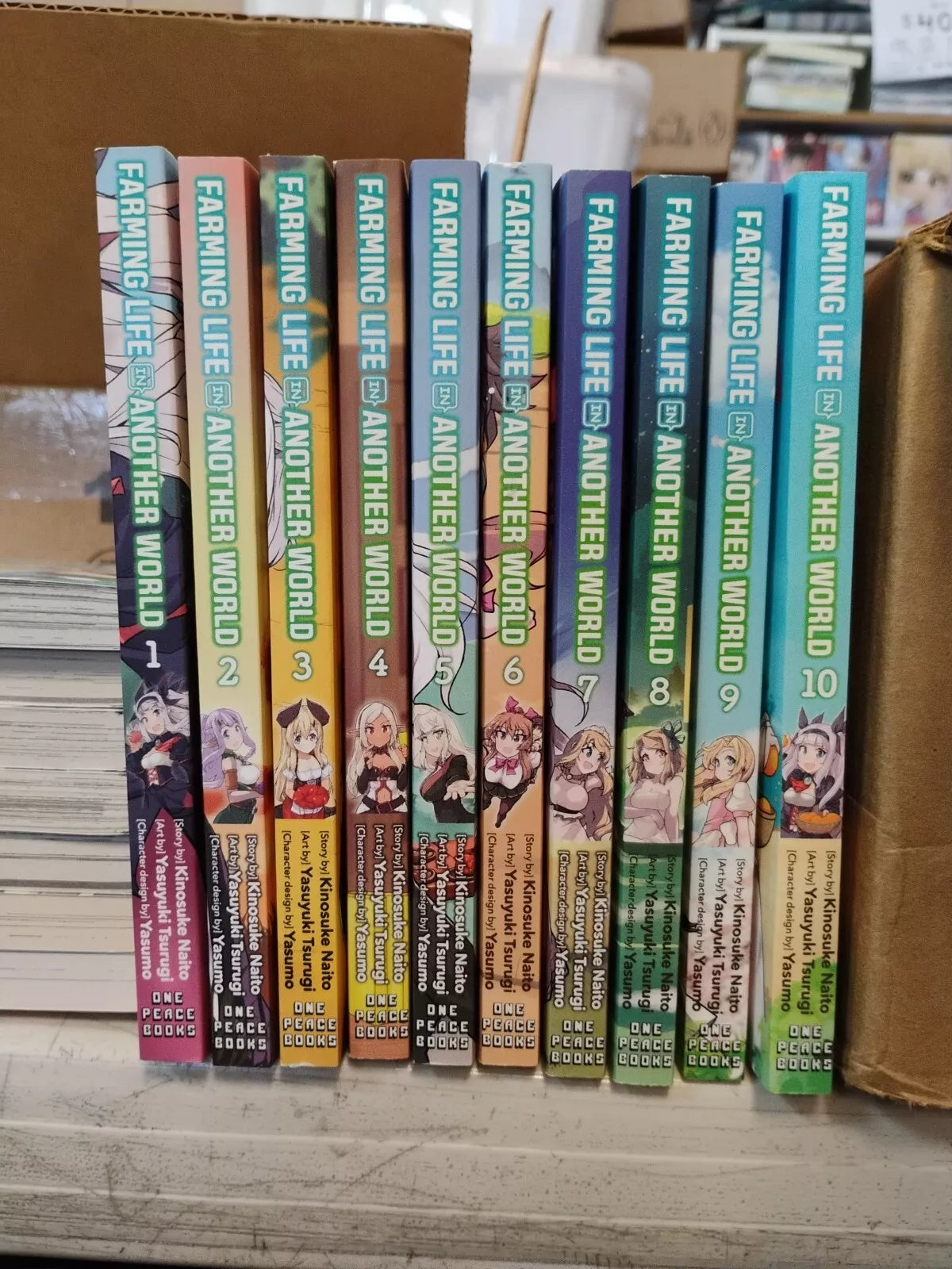 Farming Life in Another World Manga Collection (v1 - 10)