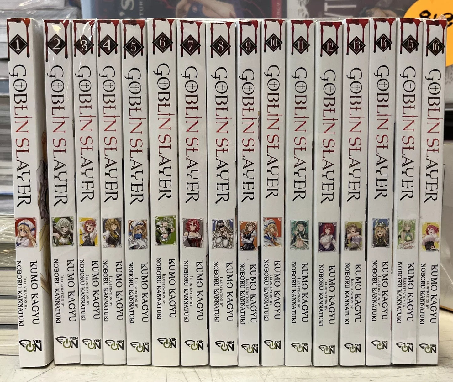 Goblin Slayer Light Novel Collection (v1 - 16)