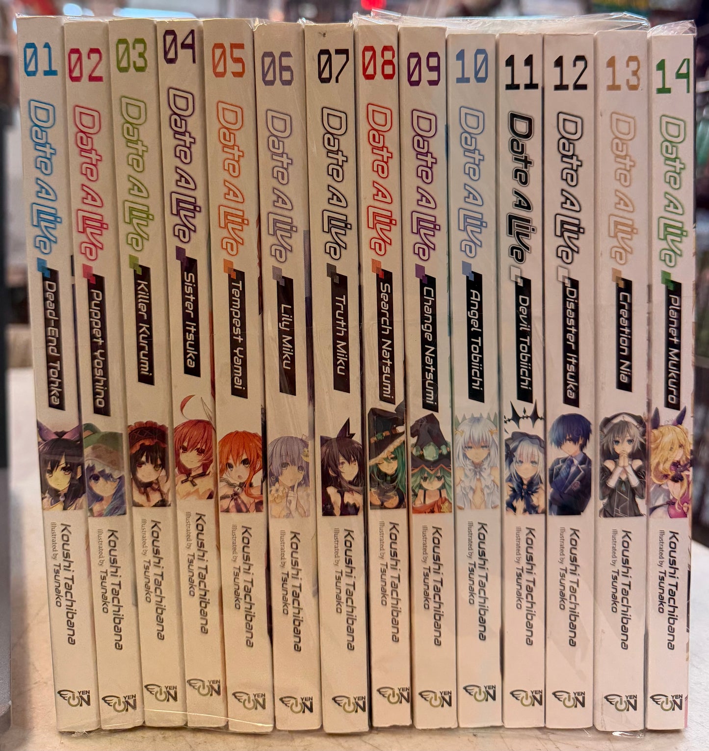 Date A Live Light Novel English New