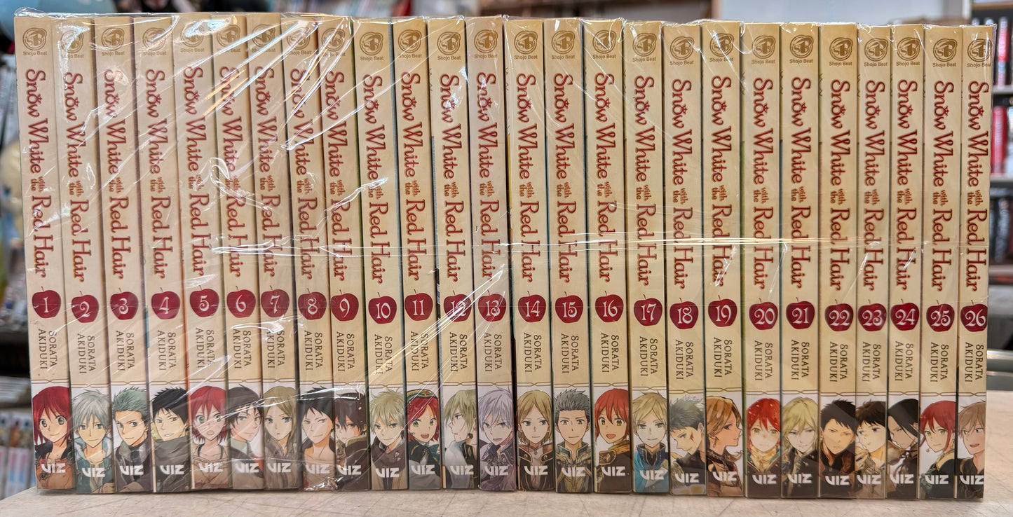 Snow White with the Red Hair (v1-26) Manga English New