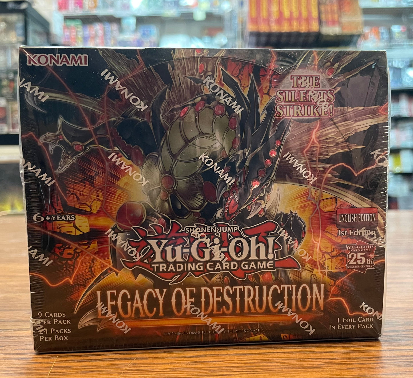YUGIOH Legacy of Destruction 1st Ed Factory Sealed Box
