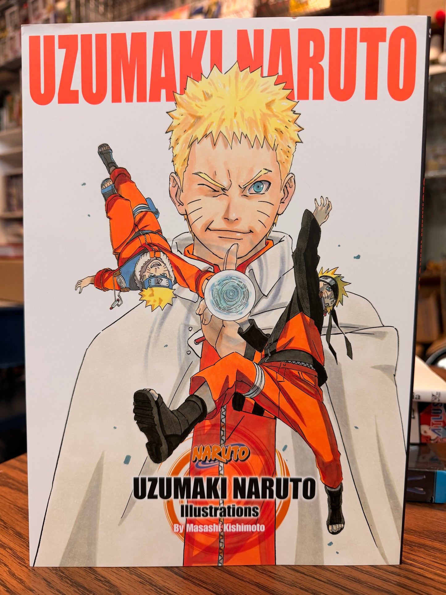 Uzmaki Naruto Illustrations Artbook English New