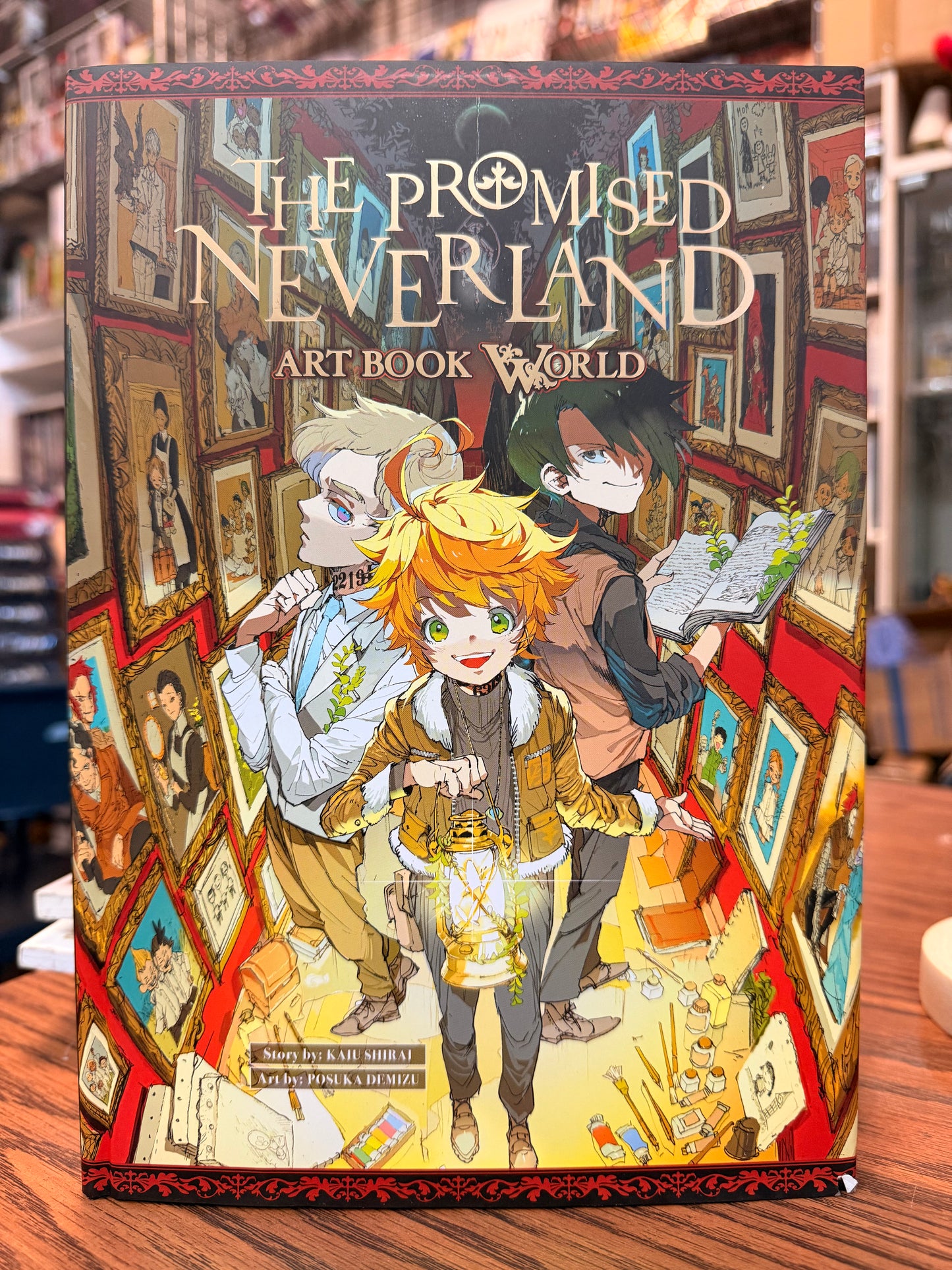 The Promised Neverland: Art Book World Artbook English New