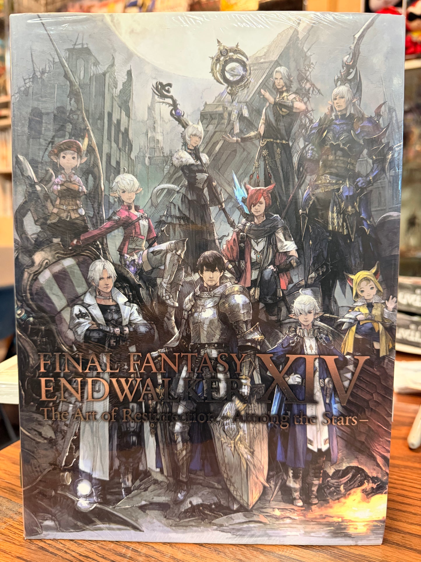 Final Fantasy XIV Endwalker: The Art of Resurrection Among the Stars Artbook English New