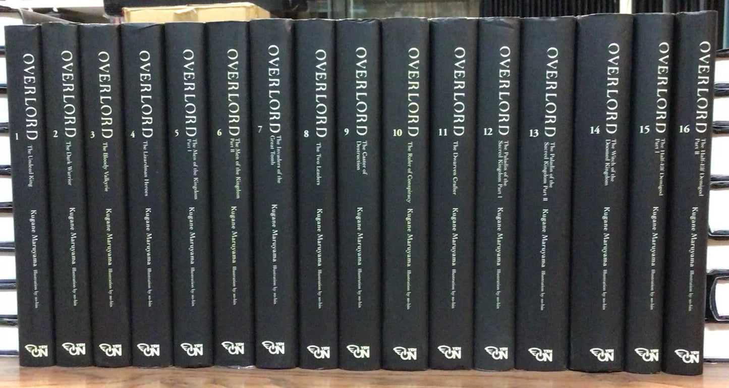 Overlord Light Novel Collection (v1 - 16)