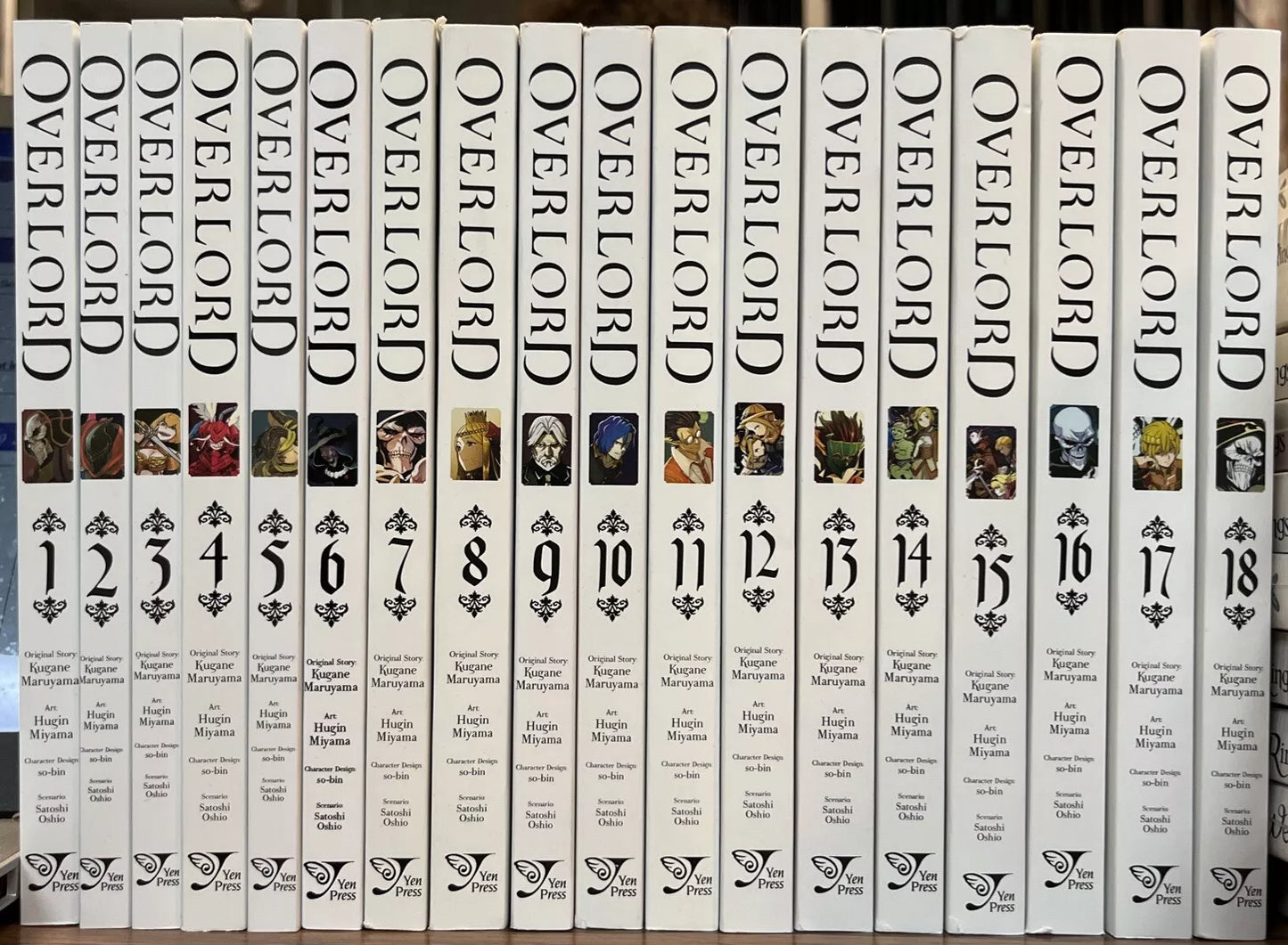 Overlord Manga Collection (v1 - 18)