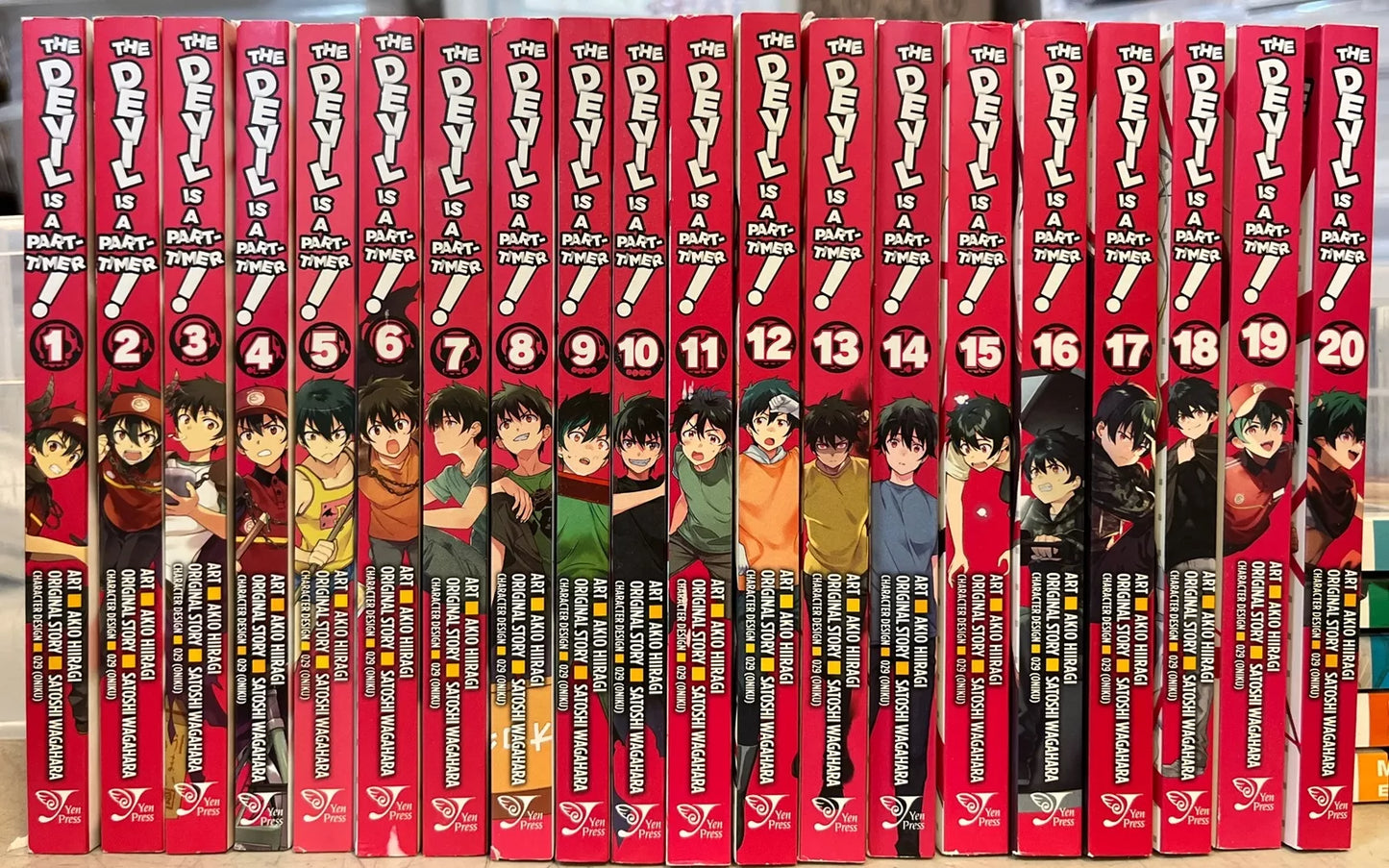 The Devil is a Part-Timer Manga Collection (v1 - 20)