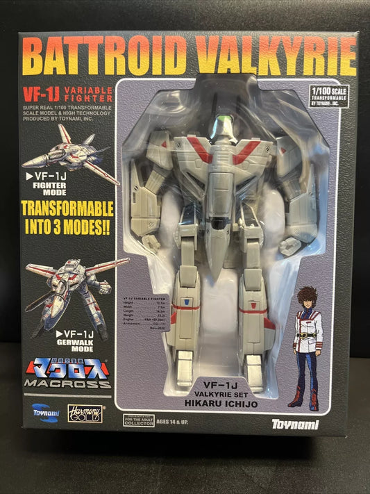 Macross Battroid Valkyrie Rick Hunter Ichijo VF-1J Action Figure Classic