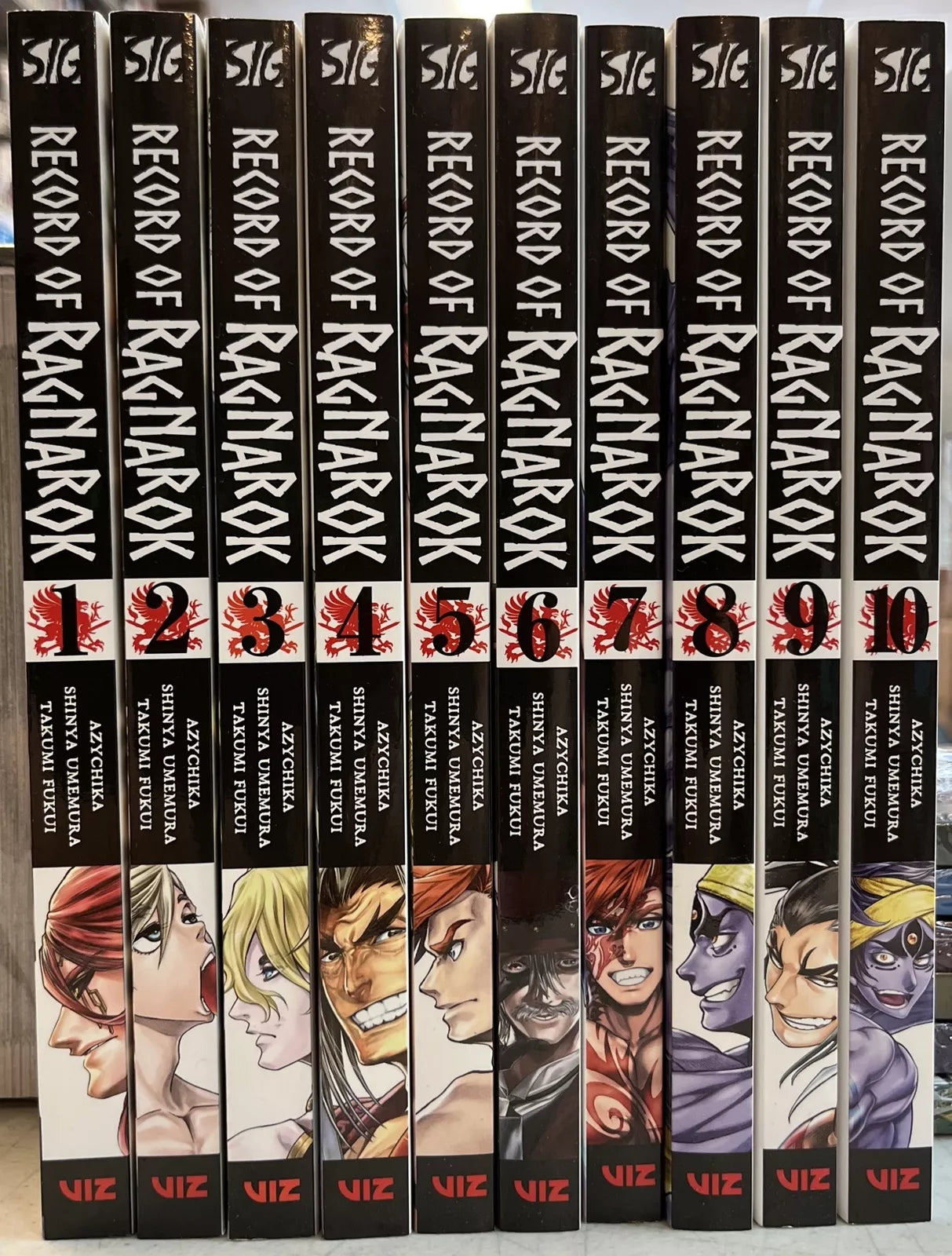 Record of Ragnarok Manga Collection (v1 - 10)