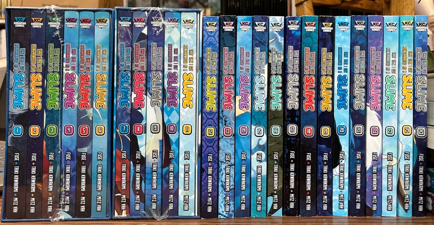 That Time I Got Reincarnated as a Slime Manga Collection (v1 - 25)