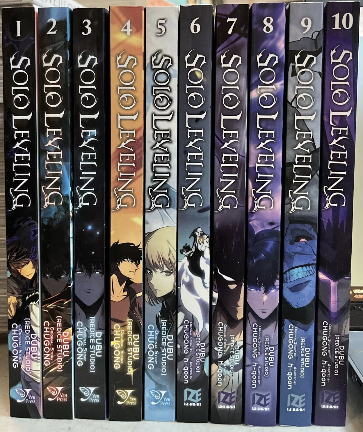 Solo Leveling Manhwa Collection (v1 - 10)