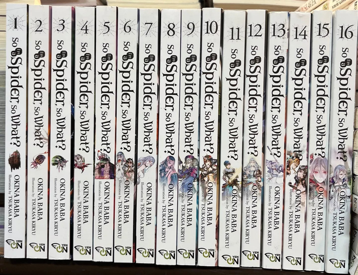 So I'm a Spider, So What? Light Novel Collection (v1 - 16)
