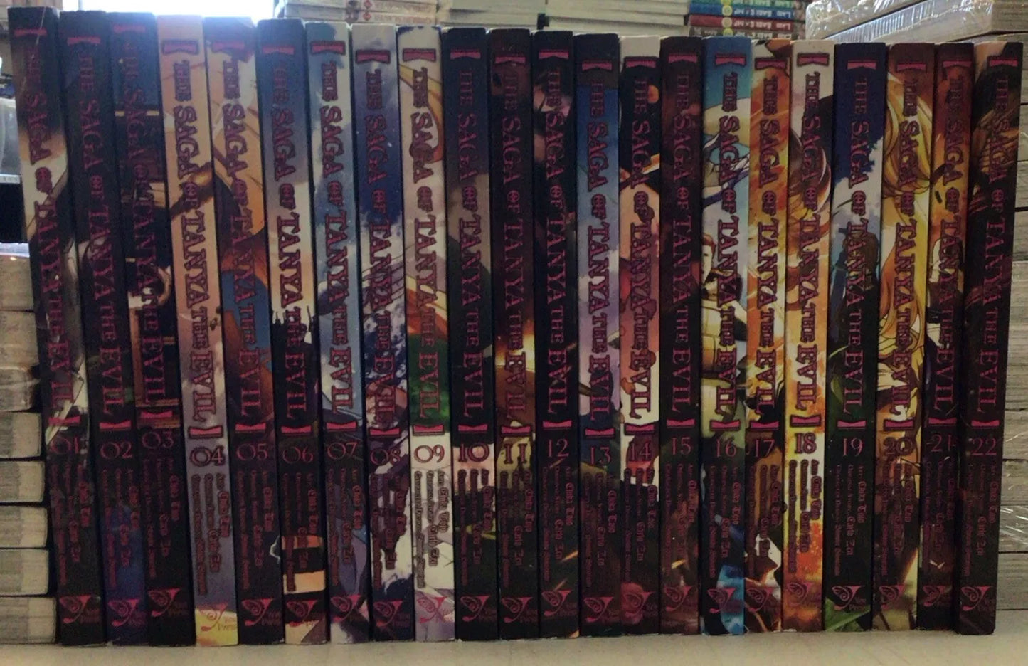 The Saga of Tanya the Evil Manga Collection (v1 - 22)