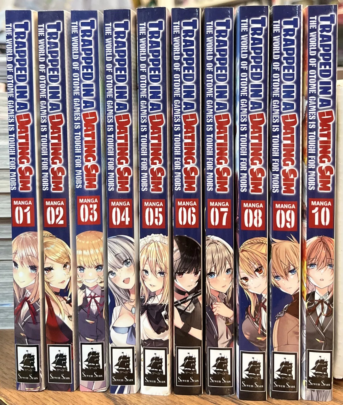 Trapped in a Dating Sim Manga Collection (v1 - 10)