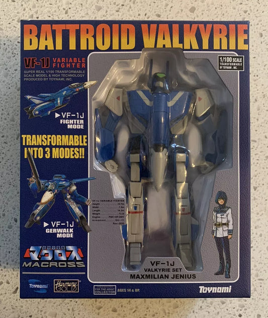 Macross Battroid Valkyrie Maxmilian Jenius VF-1J Action Figure