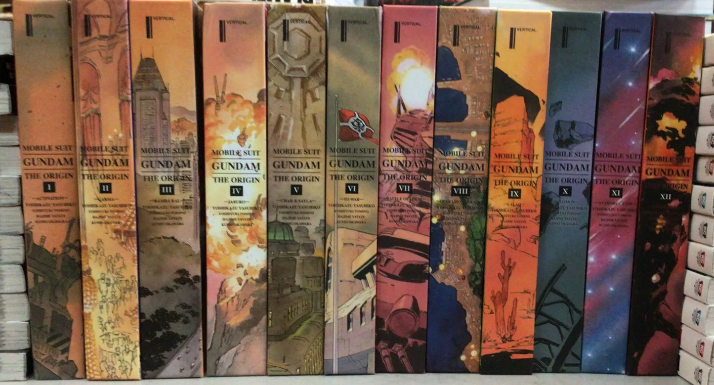 Mobile Suit Gundam The Origin 1-12 Manga Hardcover English