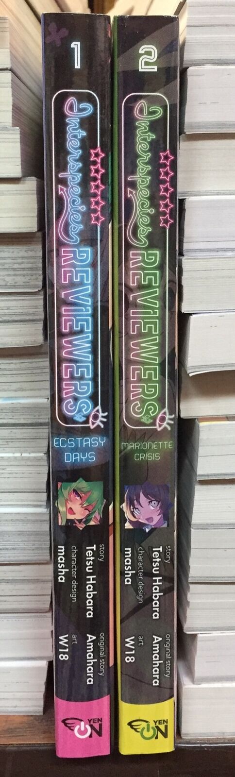 Interspecies Reviewers Light Novel Complete Set