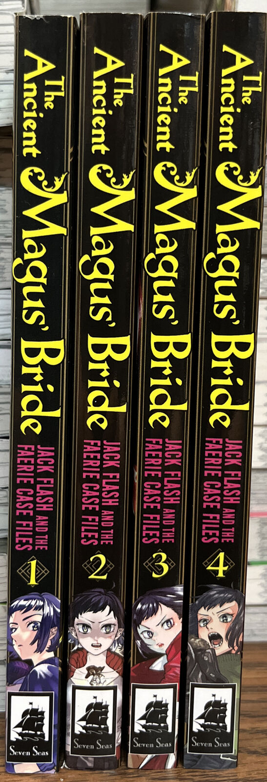 The Ancient Magus' Bride: Jack Flash and the Faerie Case Files Collection (v1 - 4)