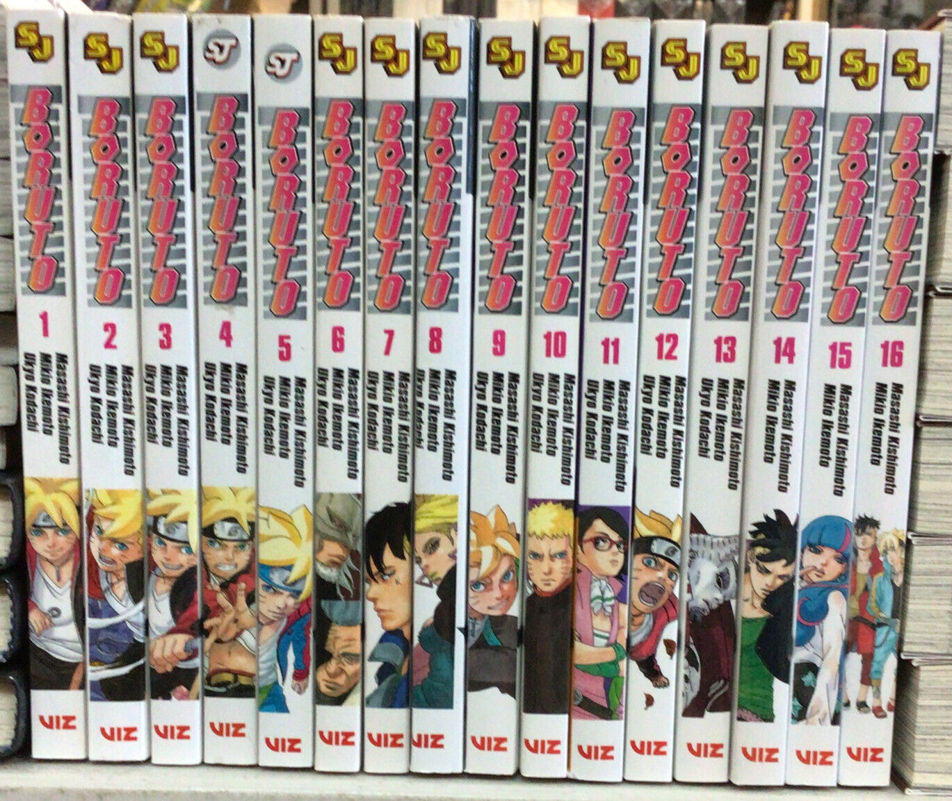 Boruto Collection (v1 - 16)