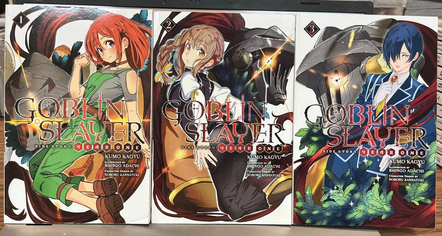 Goblin Slayer Side Story: Year One Light Novel Collection (v1 - 3)