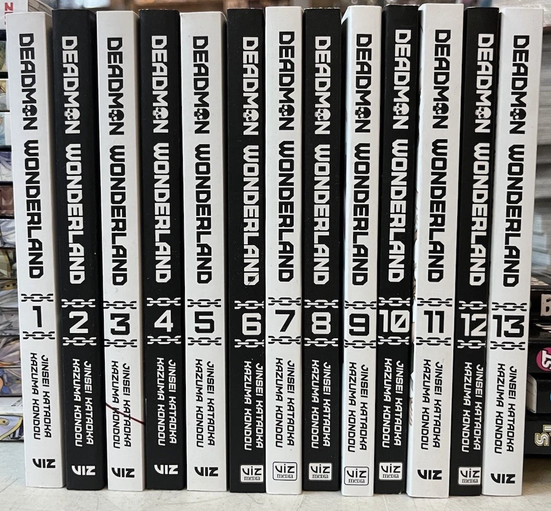 Deadman Wonderland 1-13 Manga English New 13 Books 10