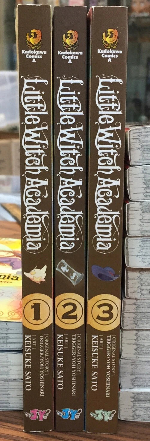 Little Witch Academia 1-3 Manga English New 10
