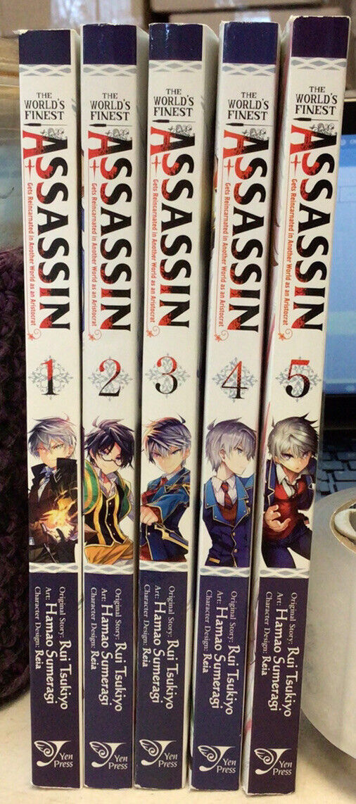 The World's Finest Assassin Gets Reincarnated ... As An Aristocrat Manga Collection (v1 - 5)
