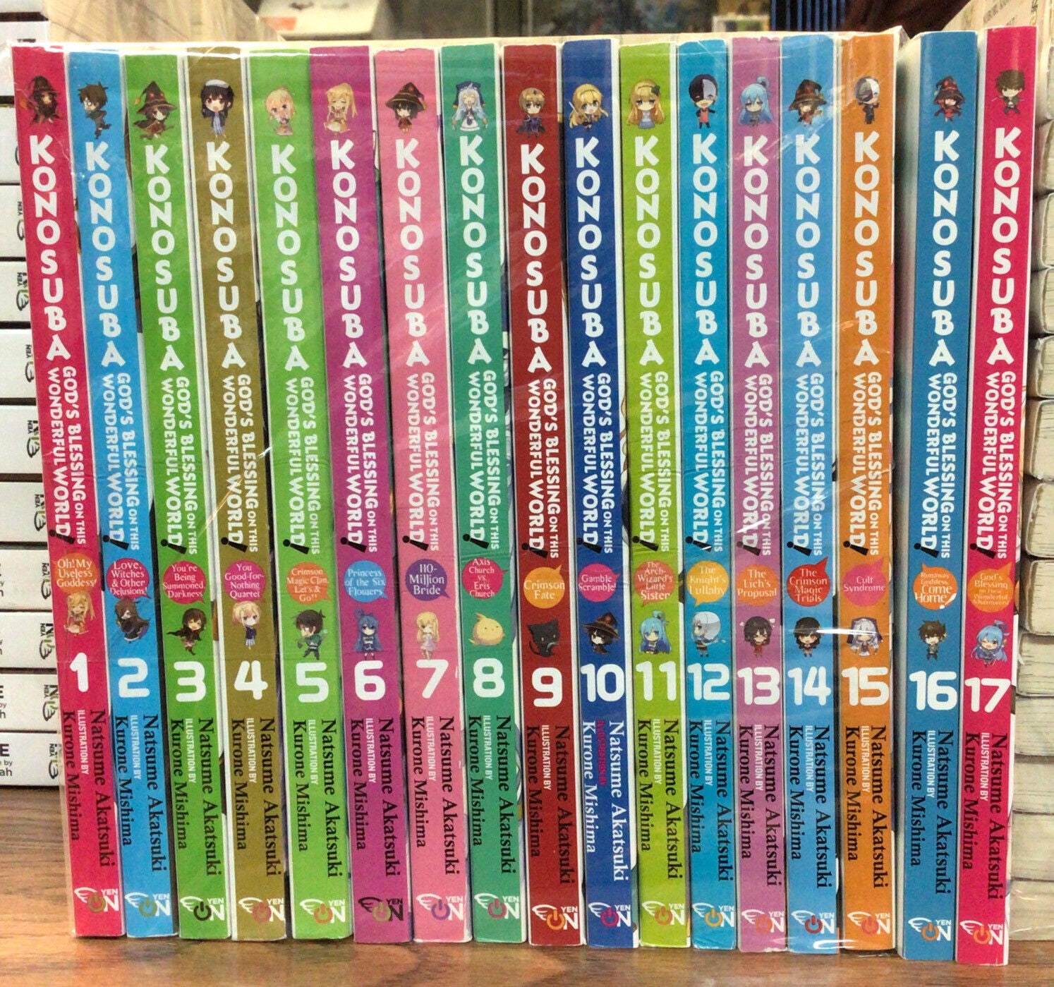 KonoSuba: God's Blessing on This Wonderful World! Light Novel Set (v1 Anime Pavilion KonoSuba: God's Blessing on This Wonderful World! Light Novel Set (v1 Anime Pavilion