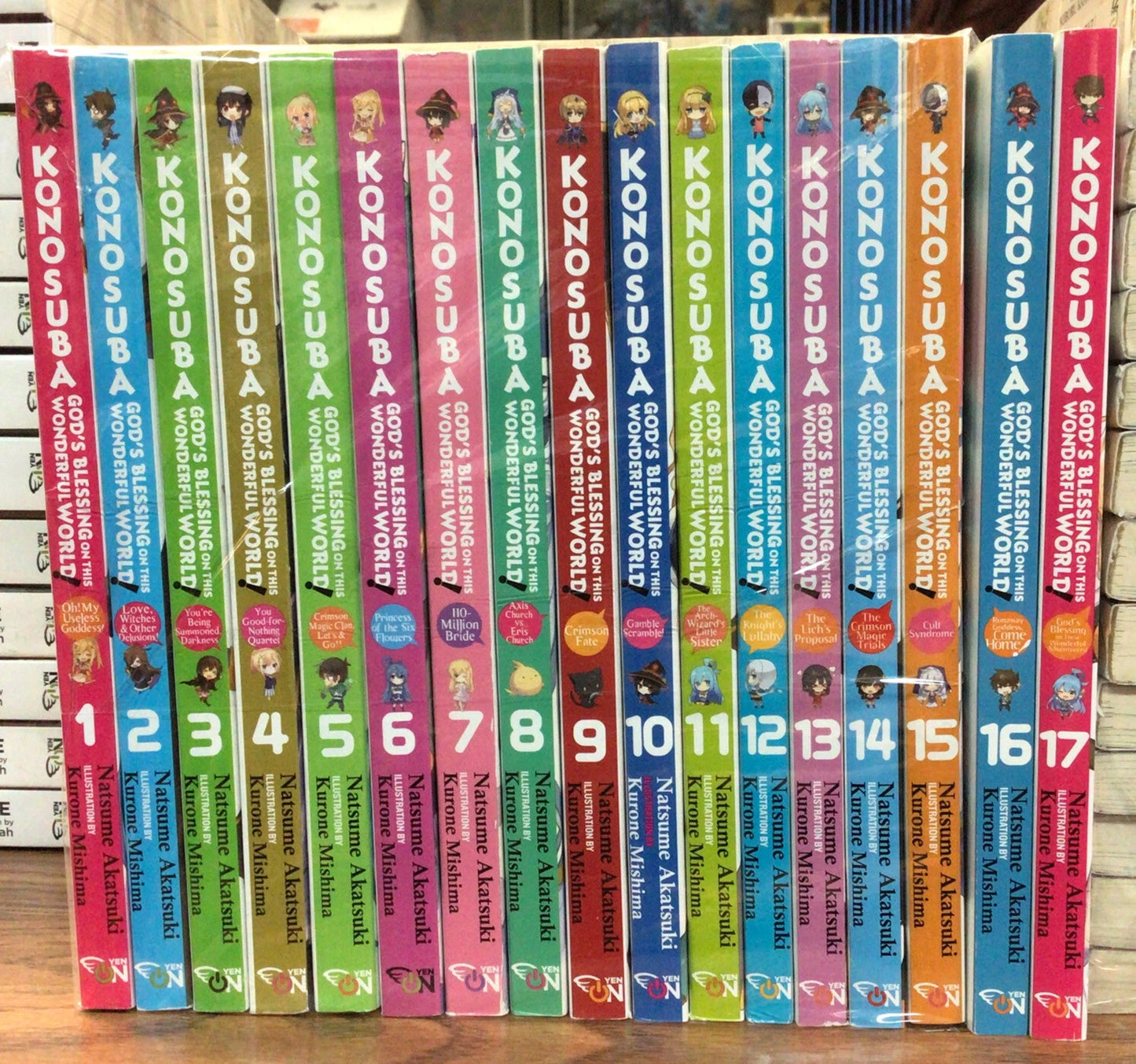 Konosuba God’s Blessing On This Wonderful World 1-17 Novel 10