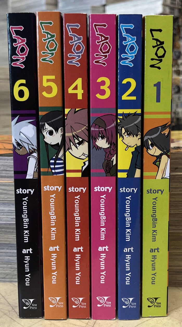 Laon 1-6 Manga English New 10C