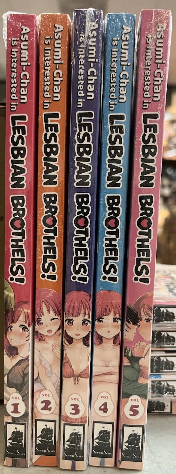 Asumi-chan is Interested in Lesbian Brothels! Vol. 1-5 Manga New English 10