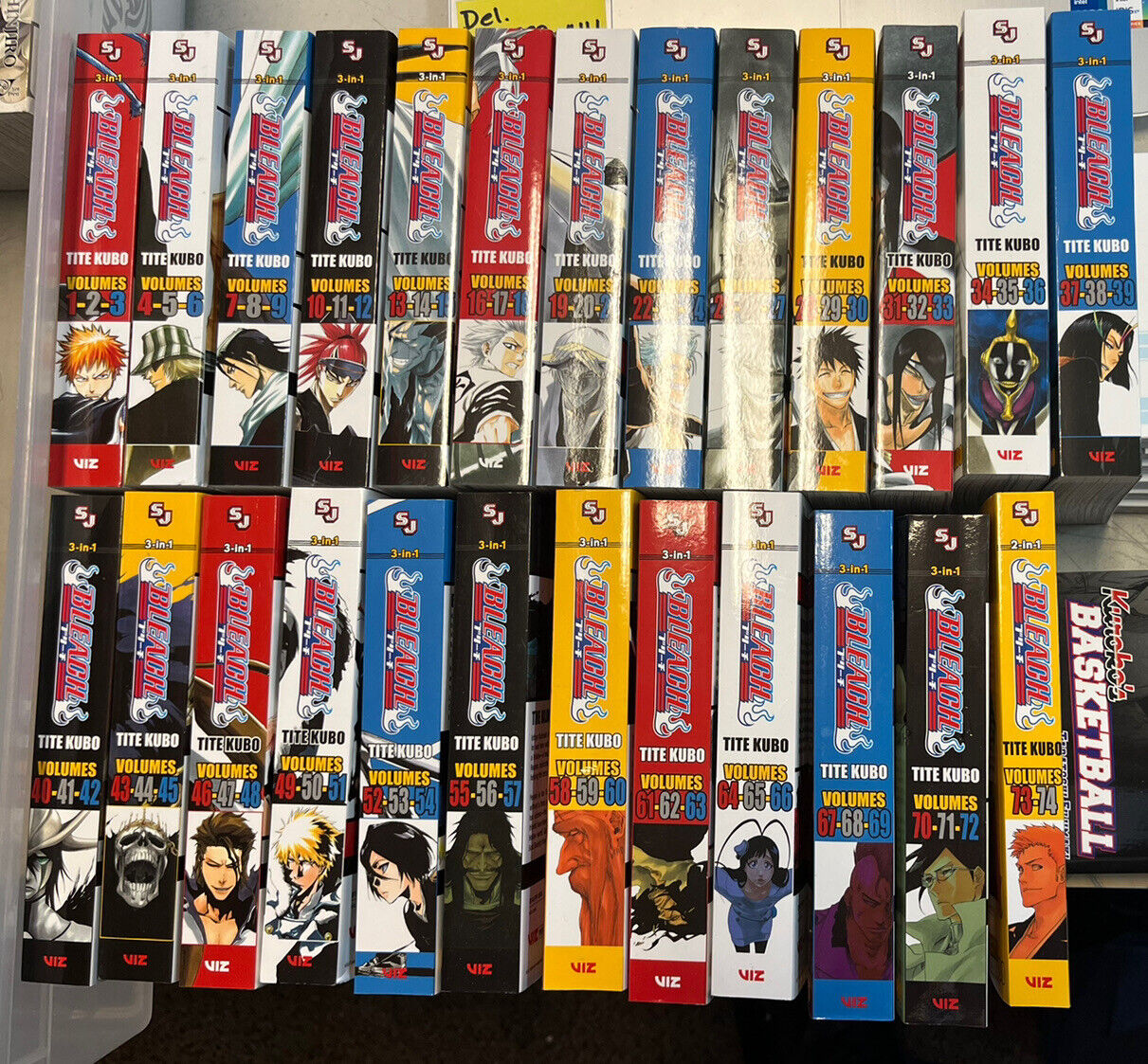 Bleach 3-in-1/2-in-1 Omnibus Edition Complete Set