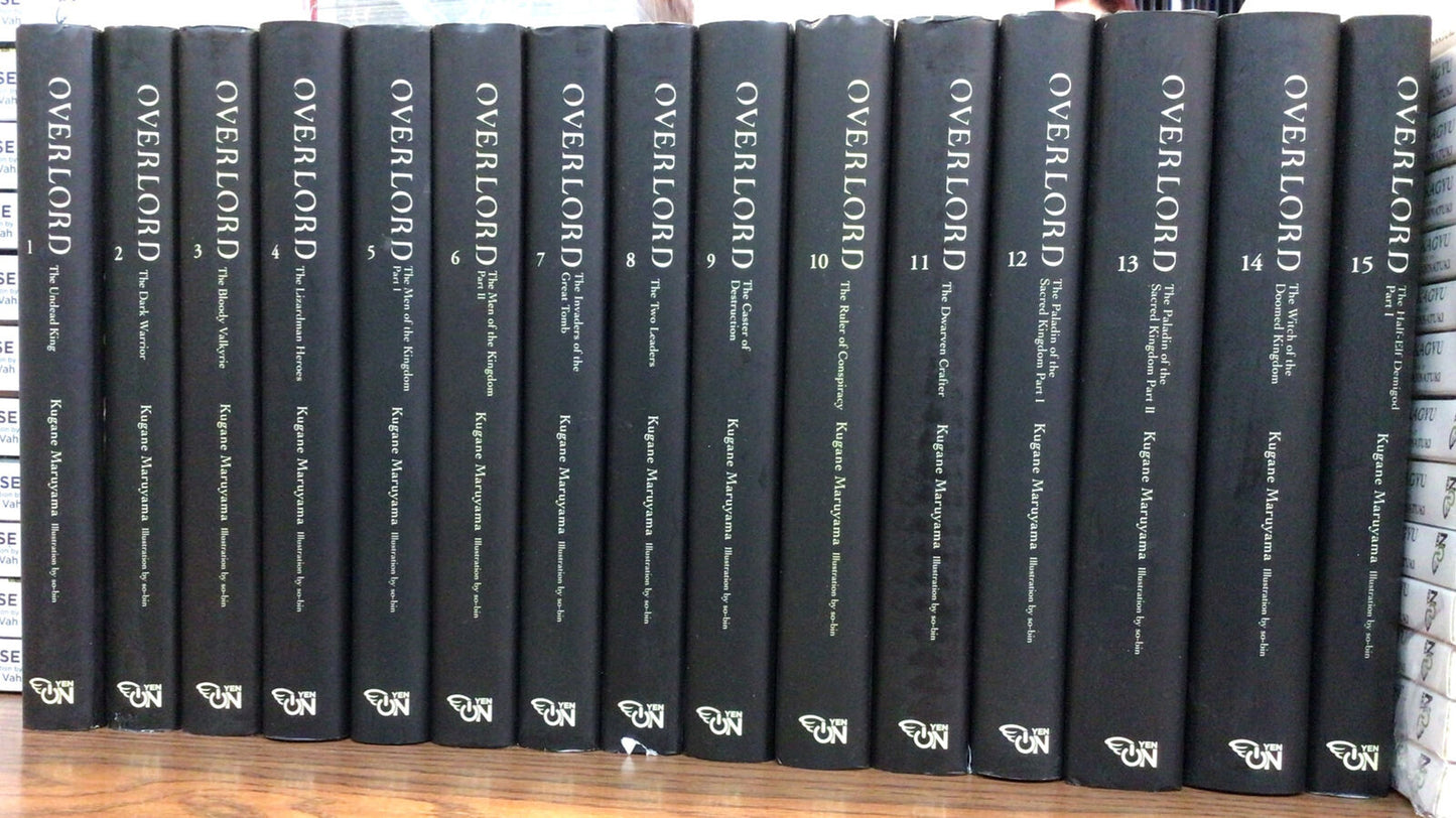 Overlord Light Novel Collection (v1 - 15)