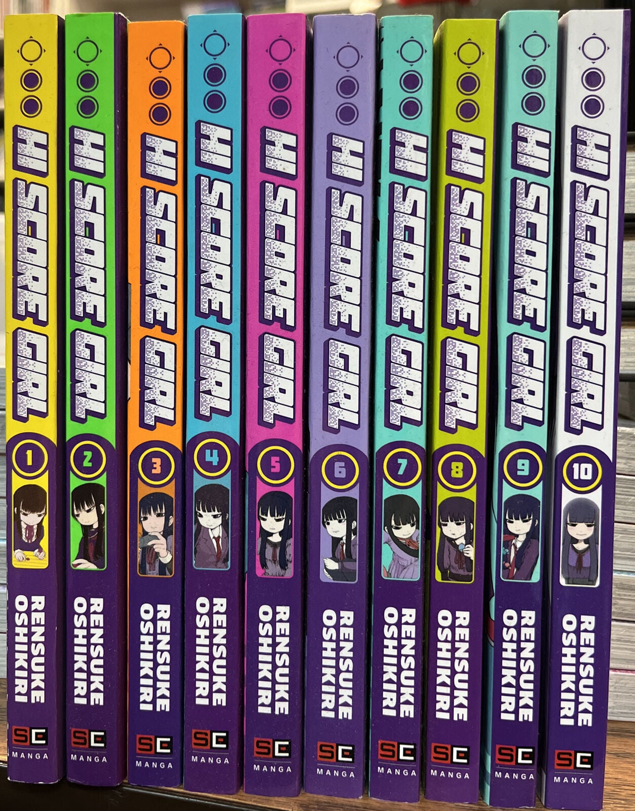 Hi Score Girl Complete Set