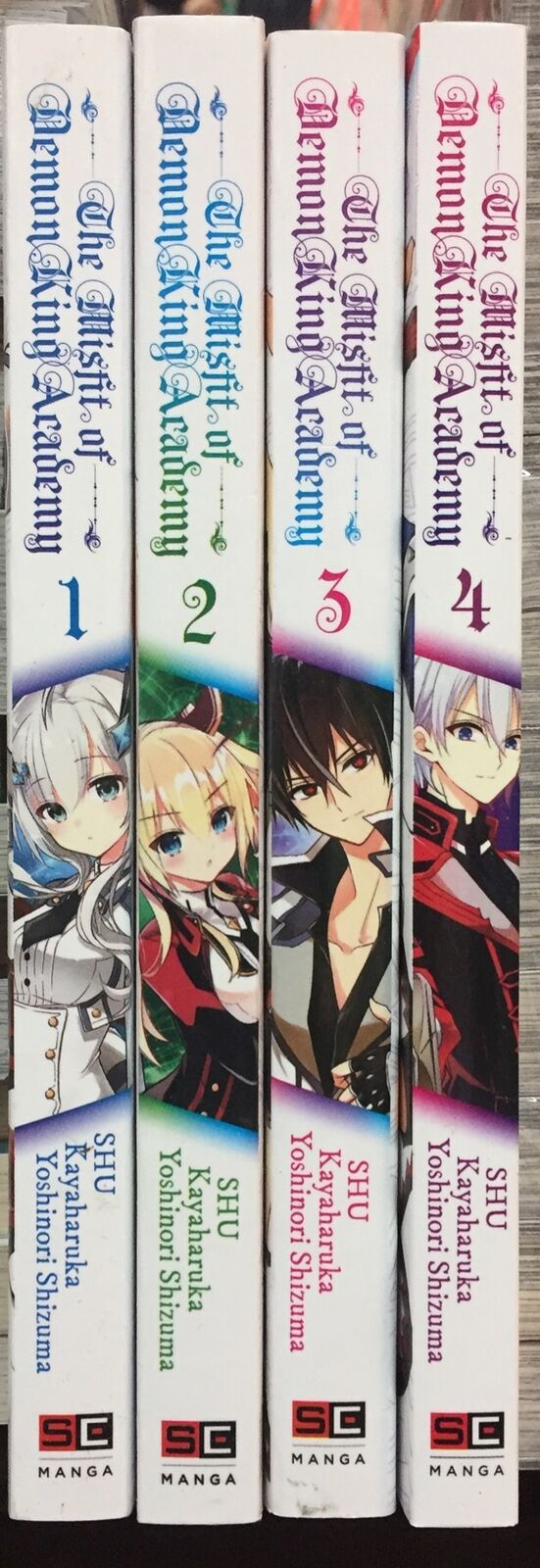 The Misfit of Demon King Academy Manga Set (v1 - 4)