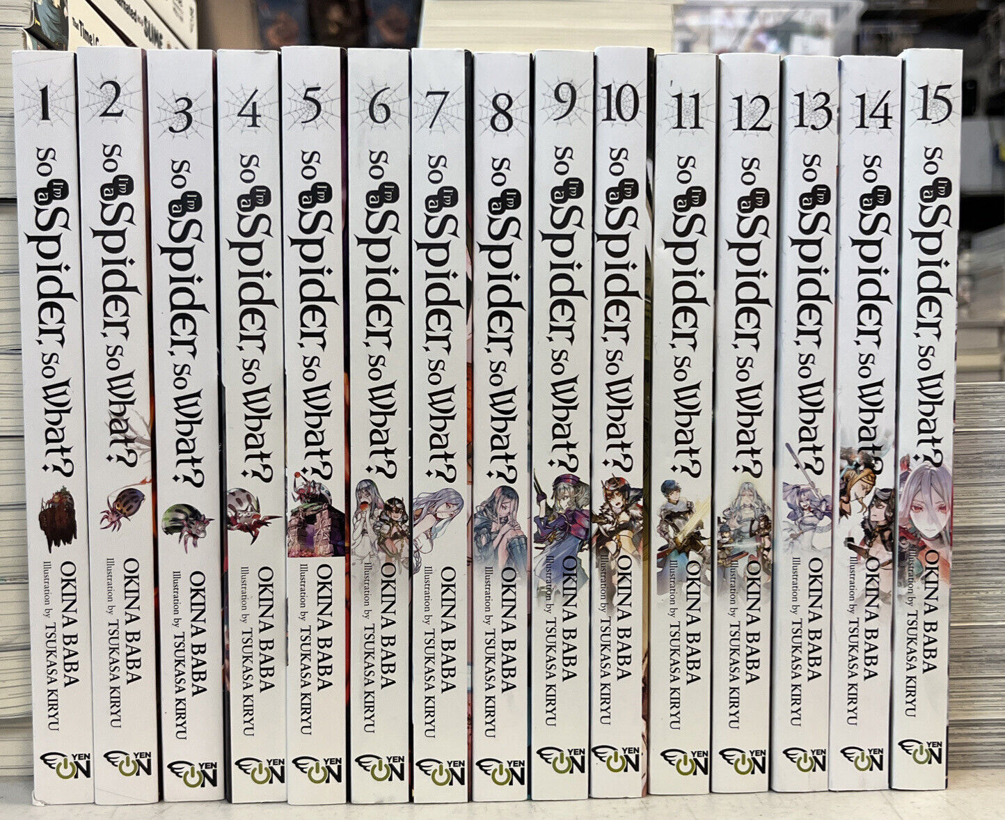 So I'm a Spider, So What? Light Novel Collection (v1 - 15)