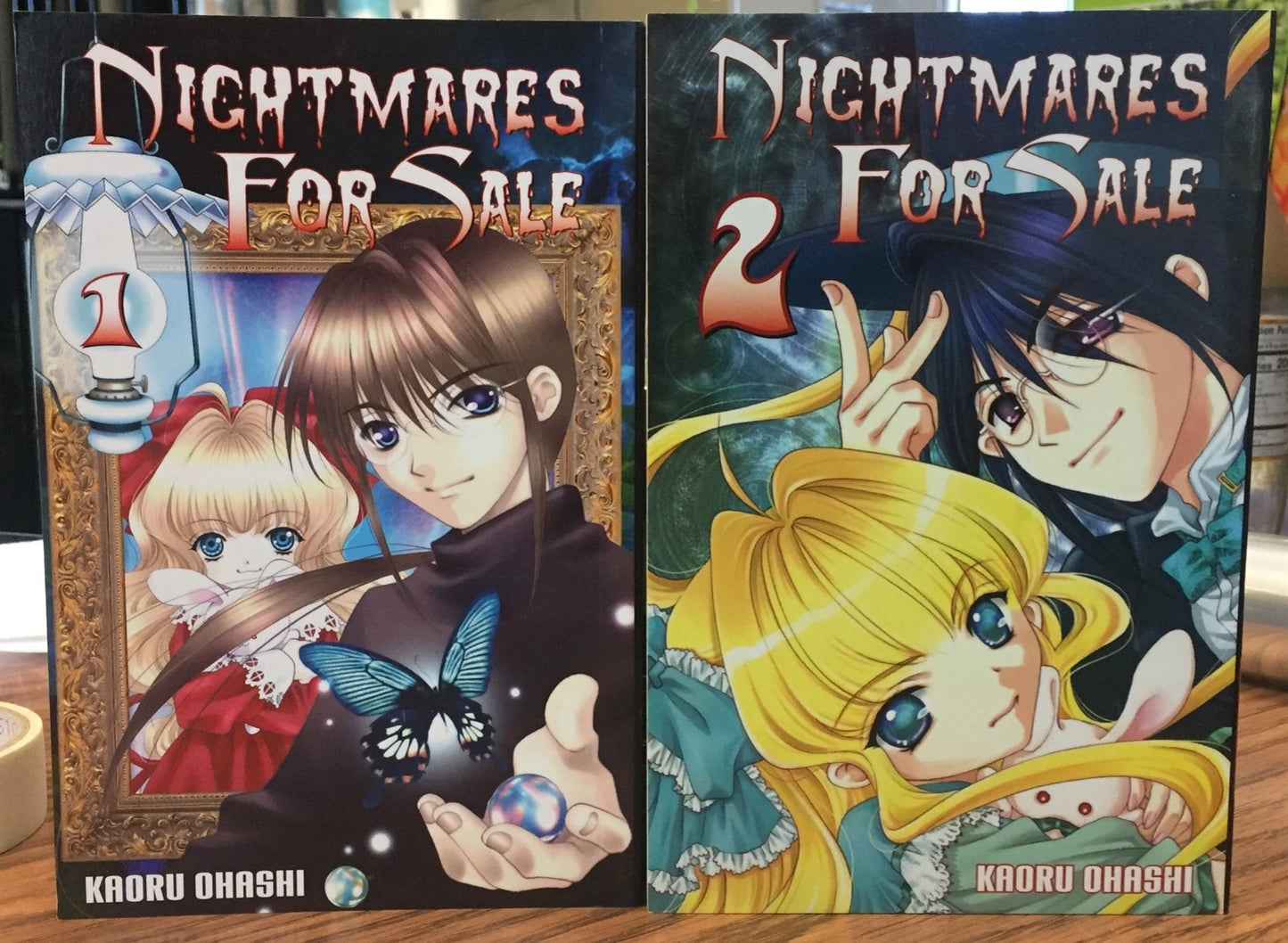 Nightmares For Sale 1-2 Manga English New OoP 10