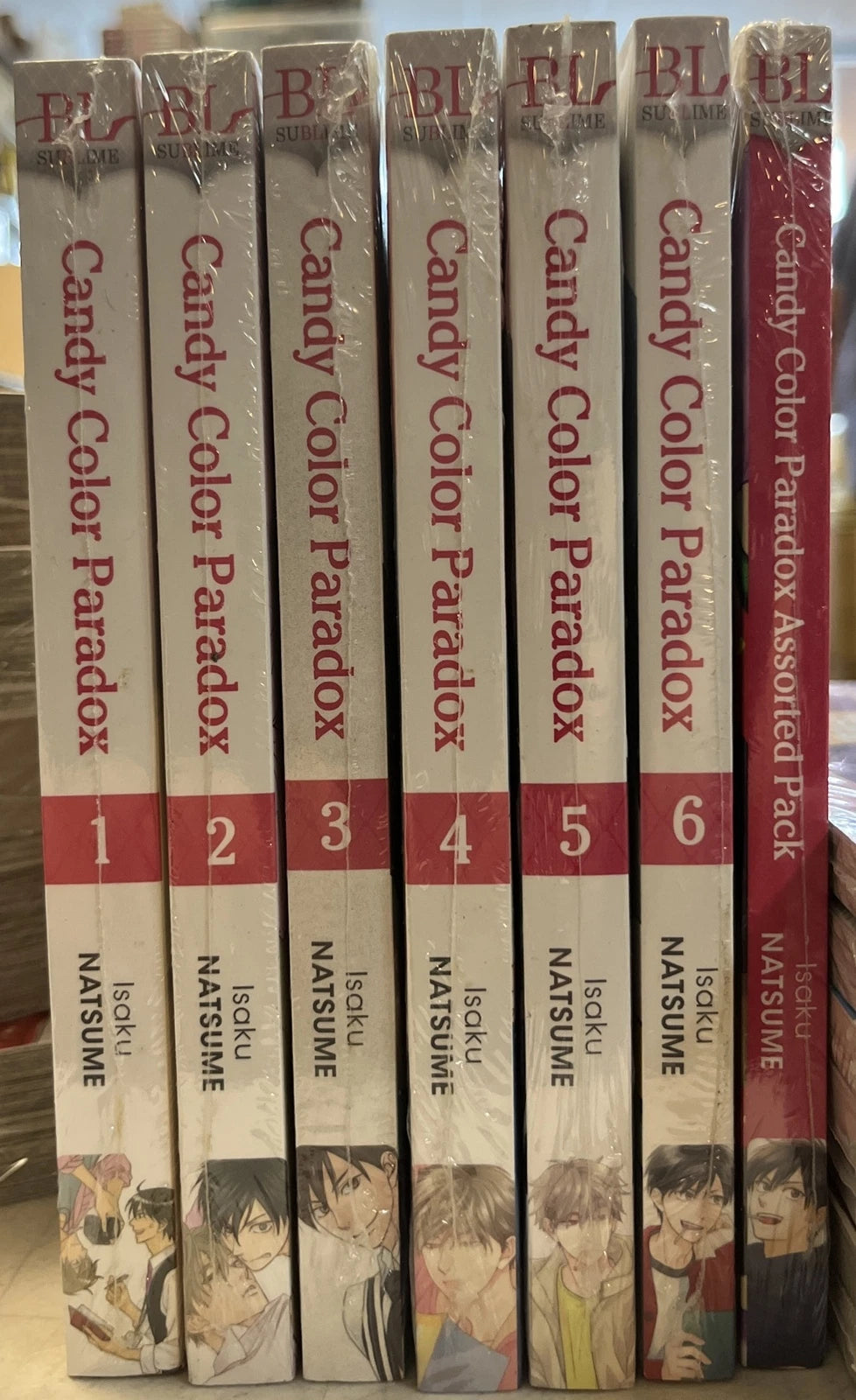 Candy Color Paradox 1-6 w/Assortment Pack Manga English New 10