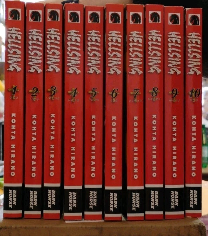 Hellsing 1-10 Manga English New 10