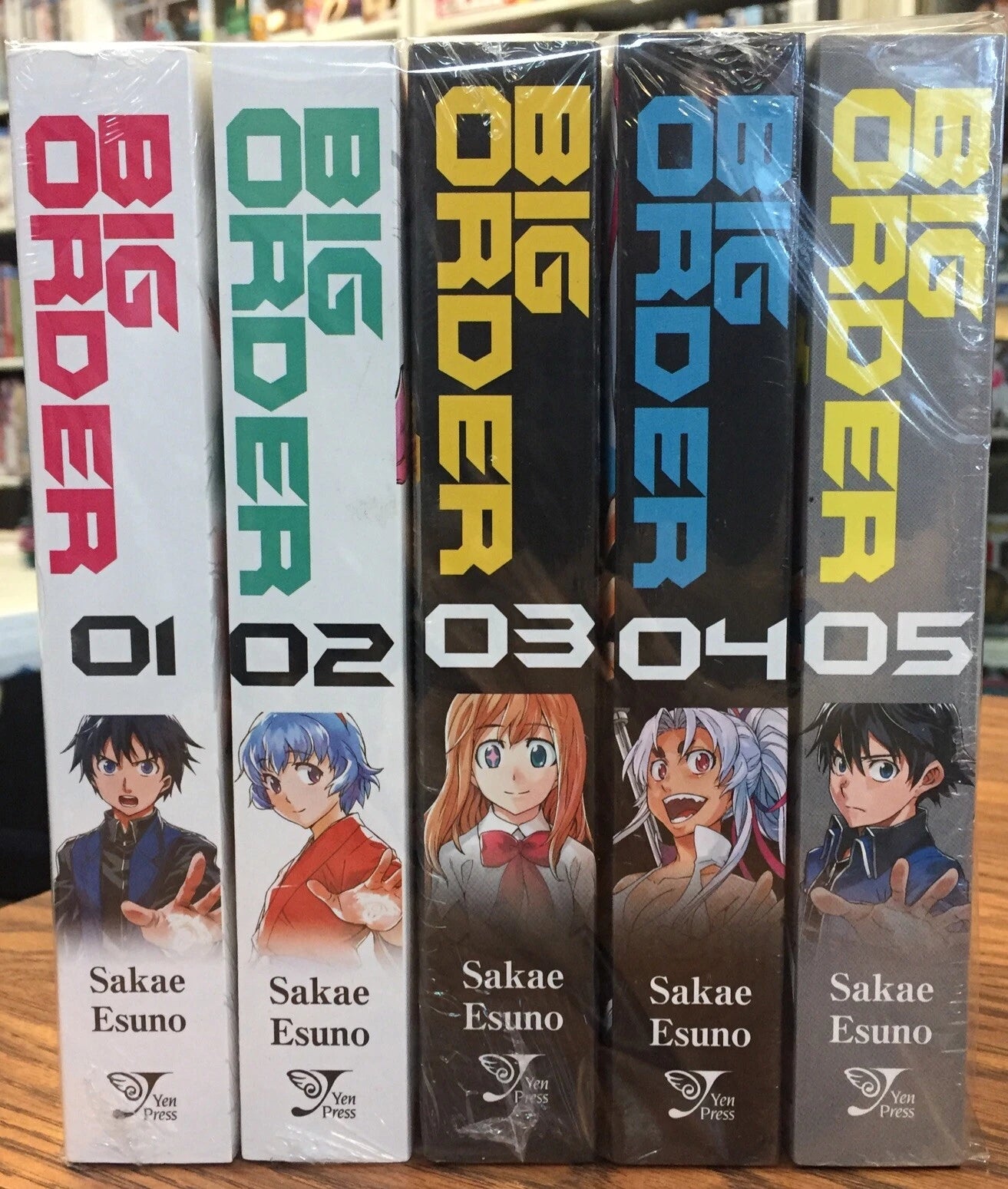 Big Order 1-5 Manga English New