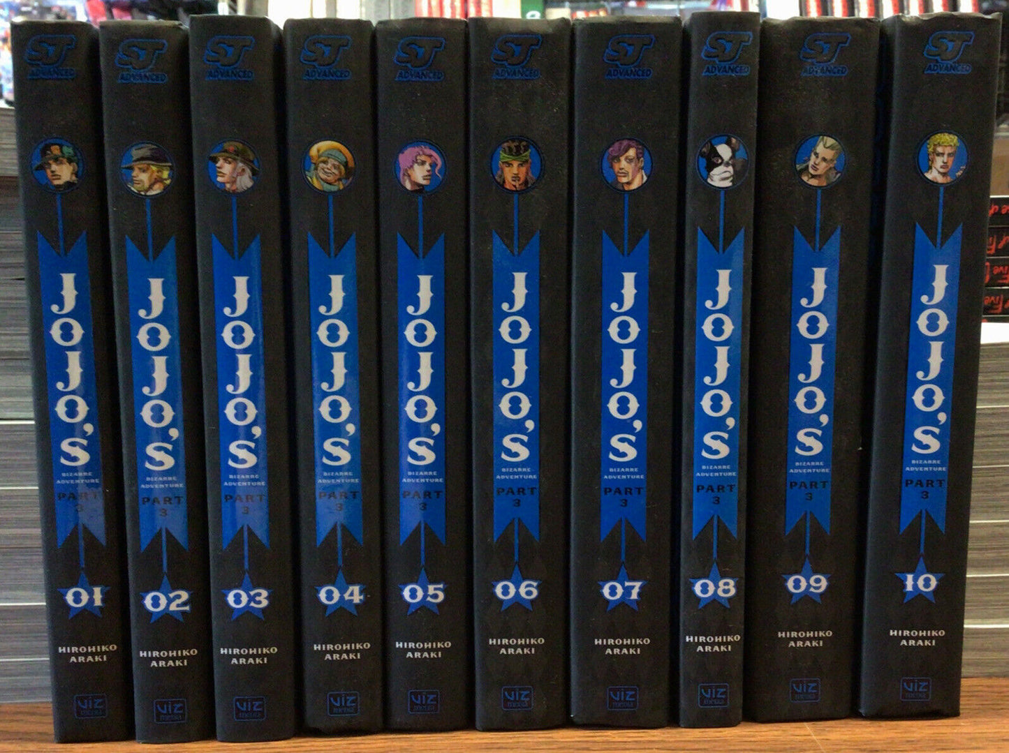 JoJo's Bizarre Adventure Part 3: Stardust Crusaders Complete Set