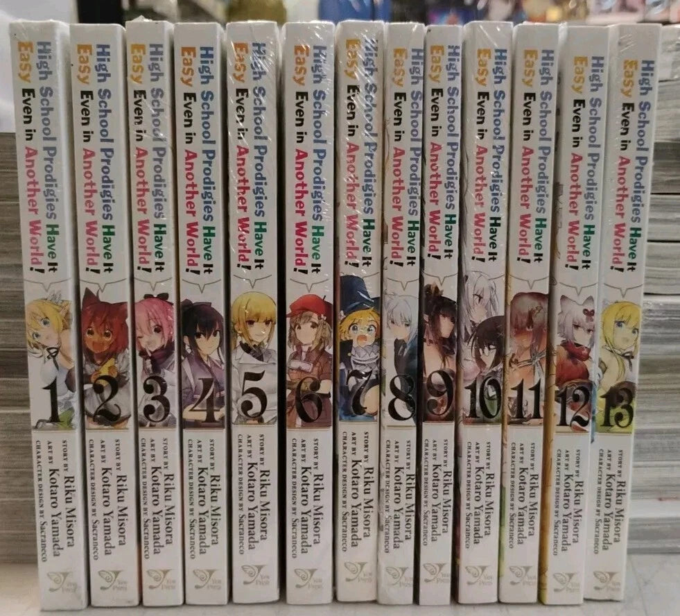 High School Prodigies 1-13 Have it Easy Even in Another World! Manga New Eng 10