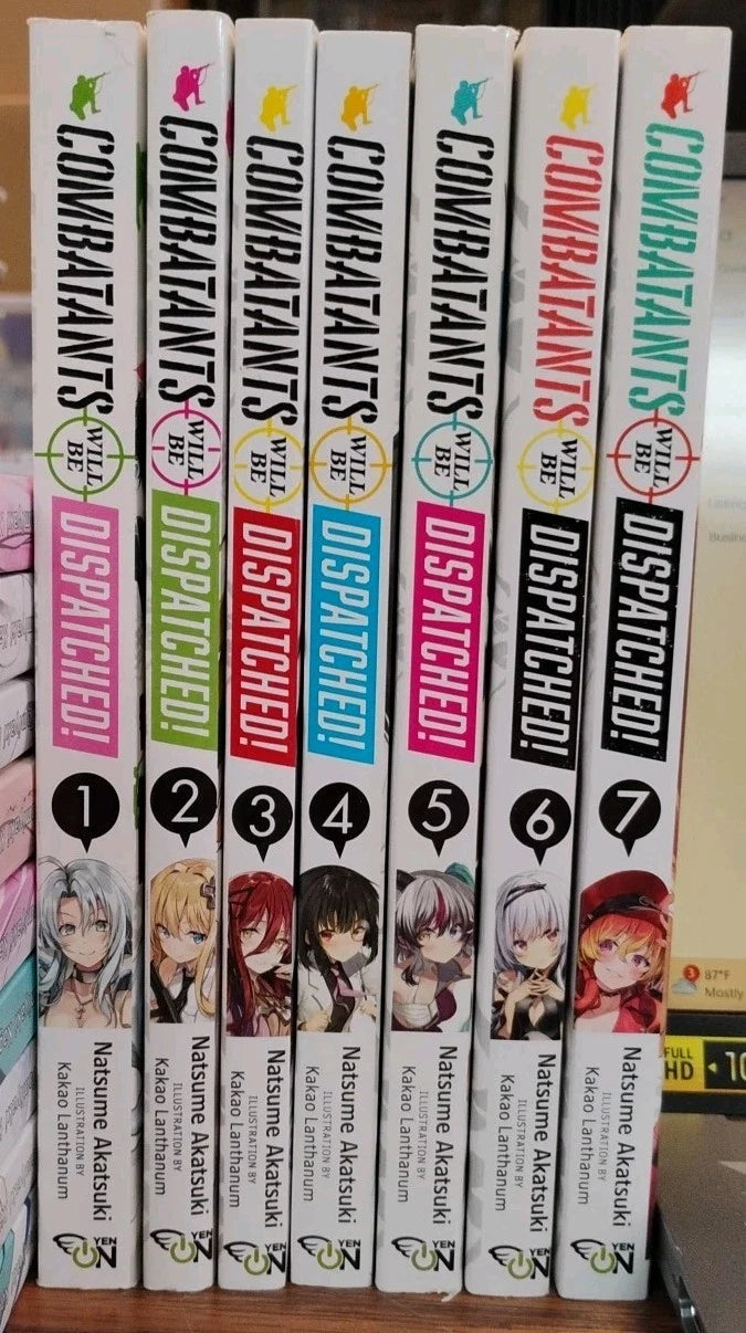 Combatants Will Be Dispatched 1-7 Novel English New 10