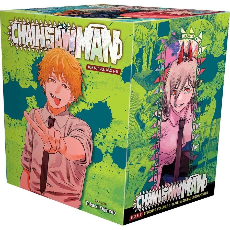 Chainsaw Man Official Box Set Manga New English 10