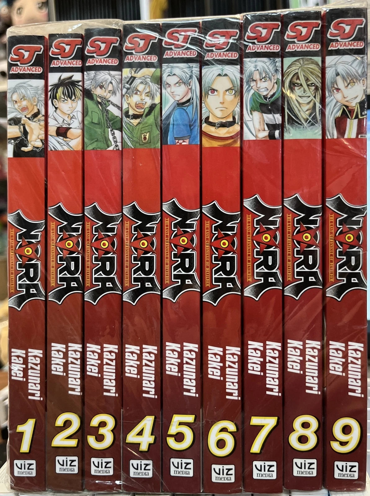 NORA 1-9 Manga Complete Series BRAND NEW ENGLISH 10C