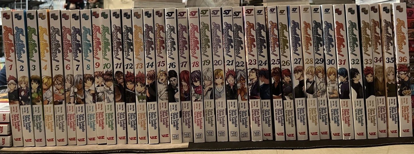 Food Wars!: Shokugeki no Soma, Vol. 1 by Yuto T-36 New Manga English 36 Books 10