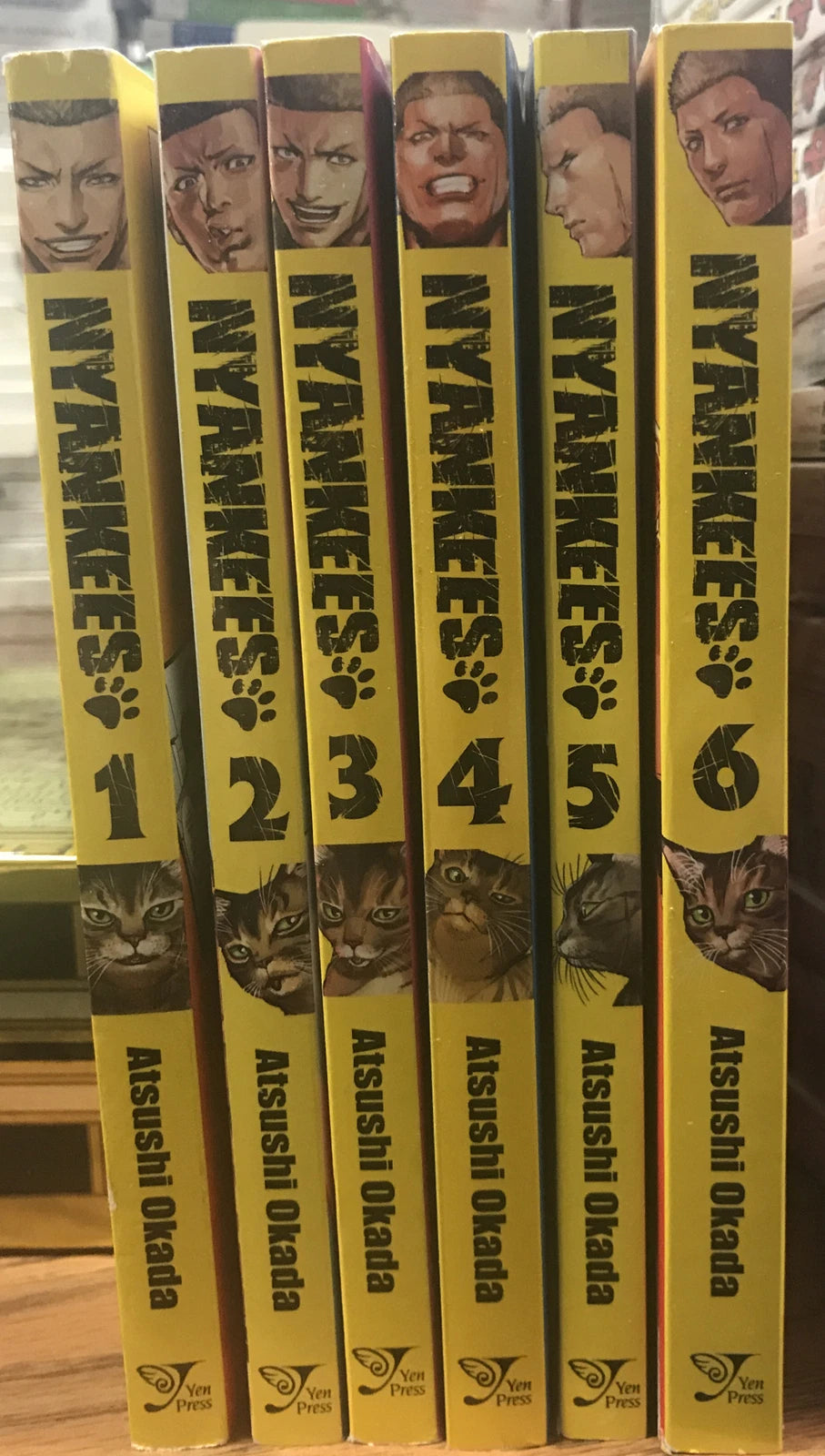 NYANKEES MANGA SERIES VOLUMES 1-6 NEW Manga ENGLISH YEN PRESS 10