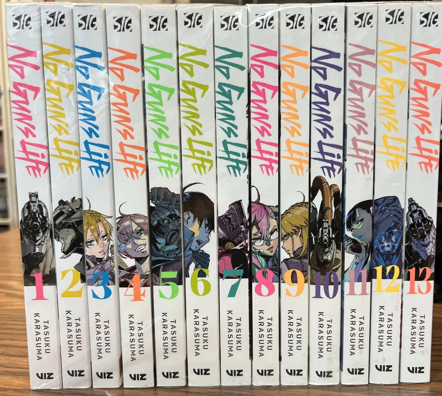 No Guns Life 1-13 Manga New English 10