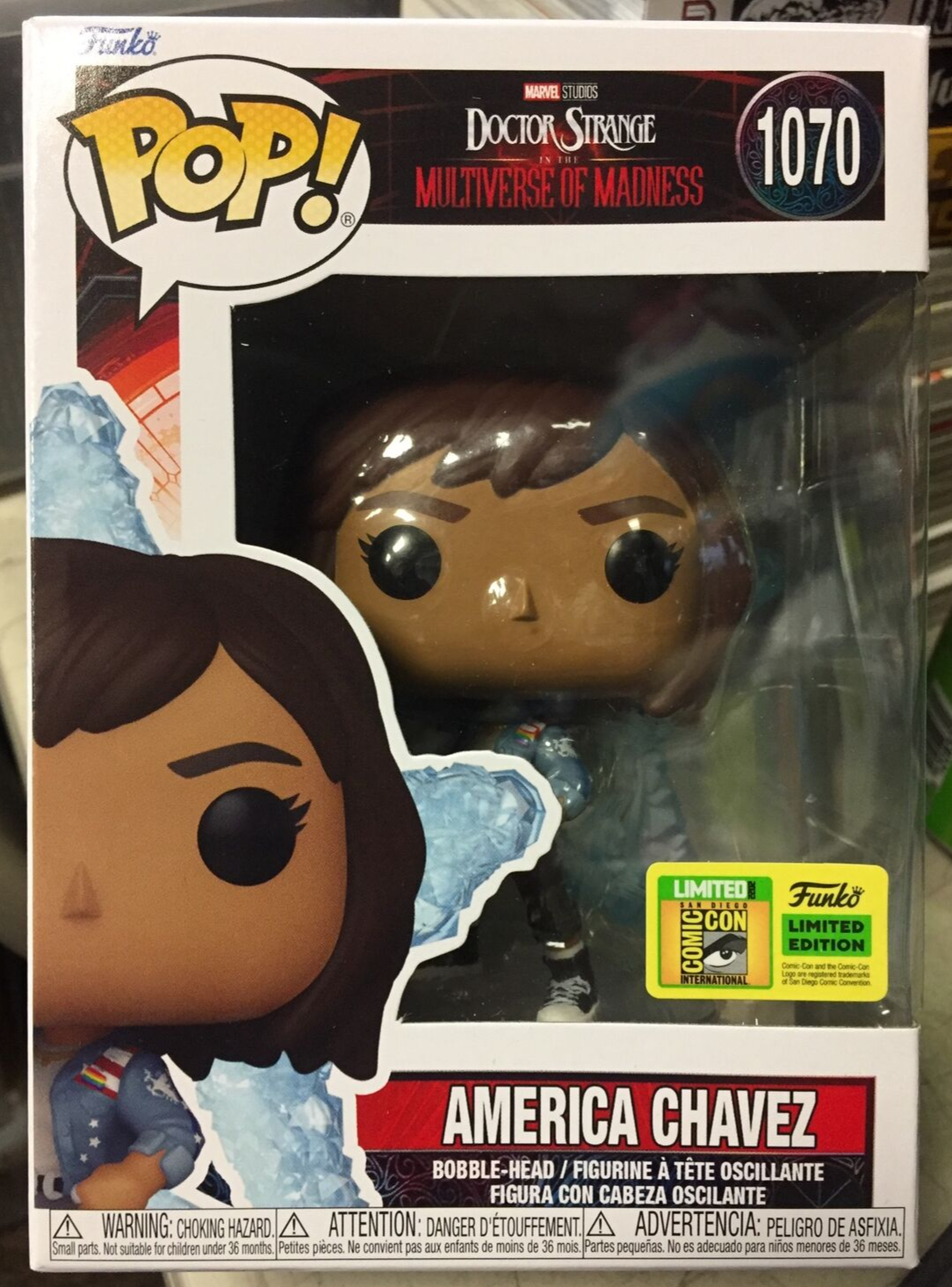 SDCC 2022 Exclusive: Funko Pop - America Chavez